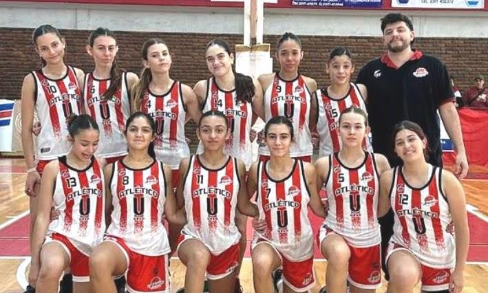 Básquet femenino: triunfos de Atlético 9 de Julio