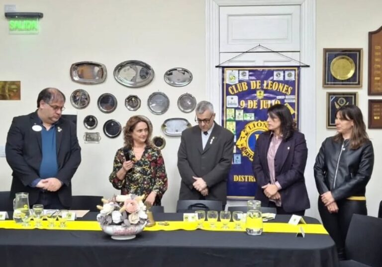 Asumieron las nuevas autoridades del Club de Leones