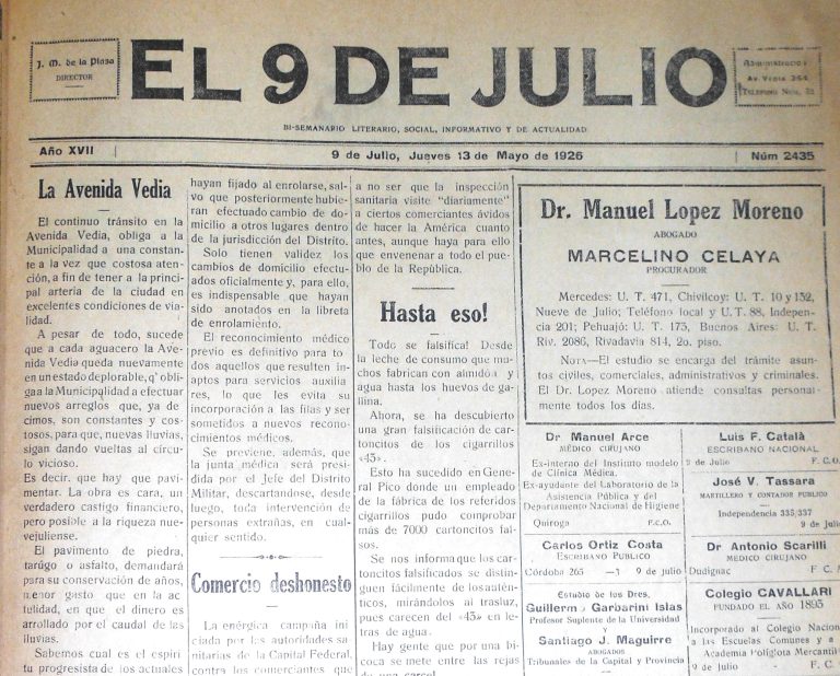 Aplicaciones prácticas de la IA en el estudio de la historia de 9 de Julio 