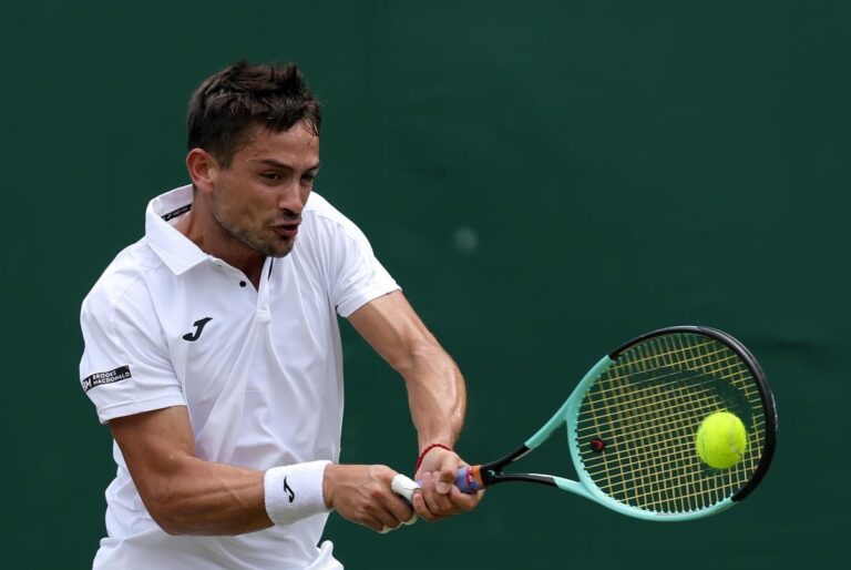 Mariano Navone se despidió de Wimbledon