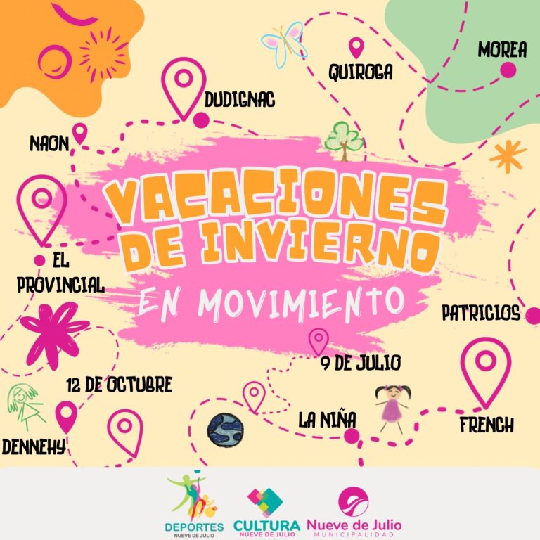 “Vacaciones de invierno en movimiento”, en la ciudad y localidades