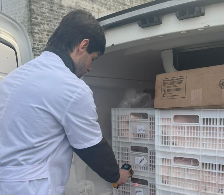 Bromatología realiza diversos controles en la cabina sanitaria