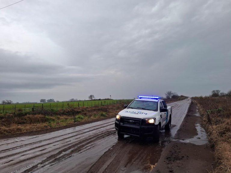 Caminos rurales: controles de carga, tras la lluvia