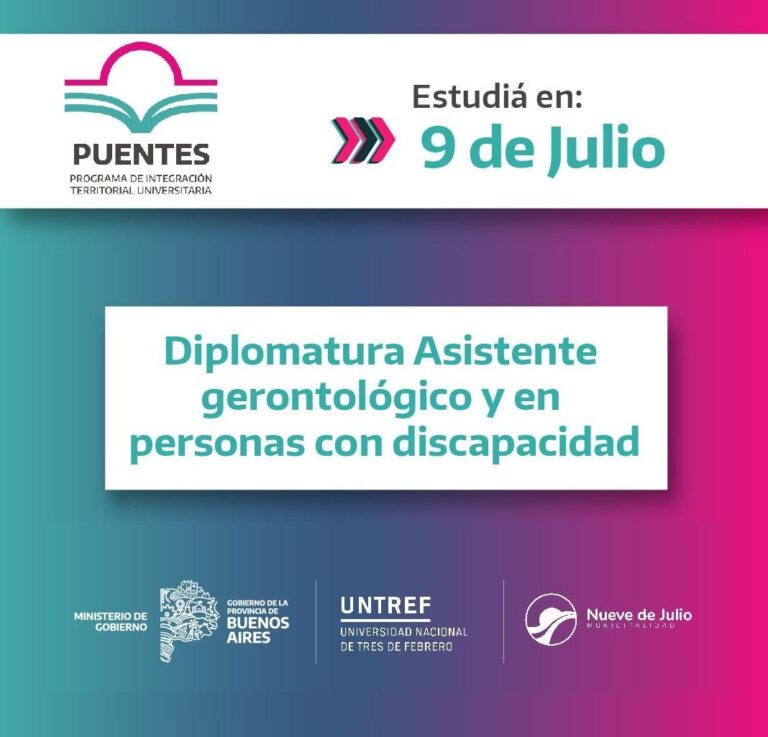 Inicio de la Diplomatura en Asistente Gerontológico y Discapacidad
