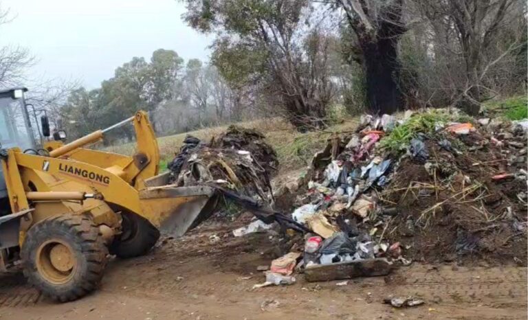 Microbasurales: tareas de limpieza