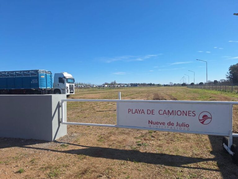 Quedó habilitada la nueva Playa de Camiones, en Avda. Urquiza y Ruta 65