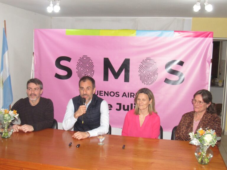 Elecciones: Pablo Petrecca visitó 9 de Julio