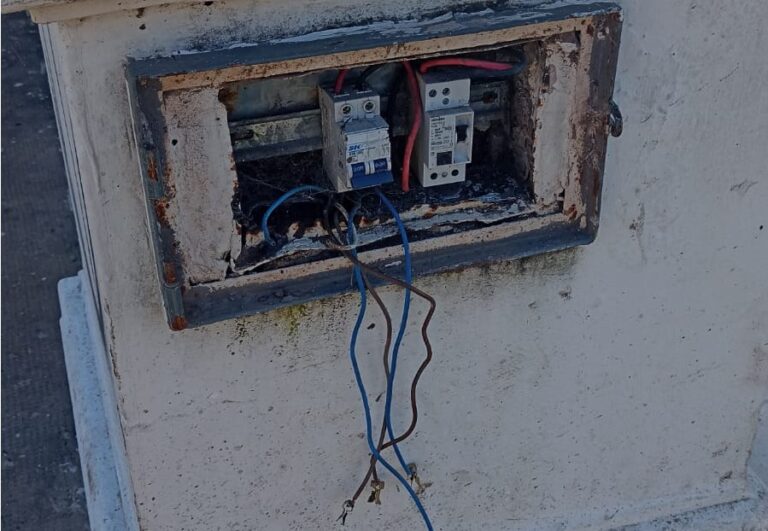 Se registraron hechos de vandalismo en el Parque San Martín