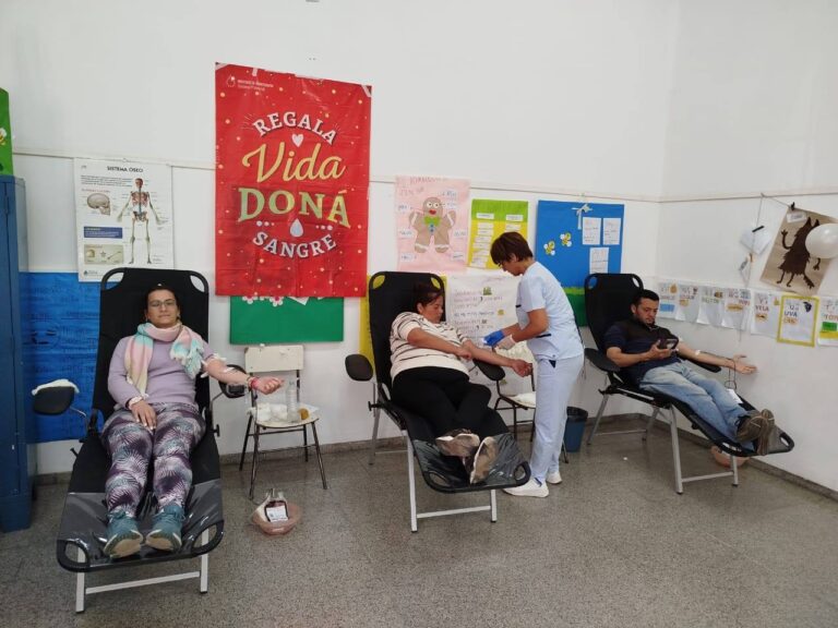 Colecta de sangre en Quiroga: respuesta positiva