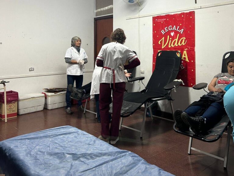 Este miércoles: se realizará una colecta de sangre en la Sociedad Rural