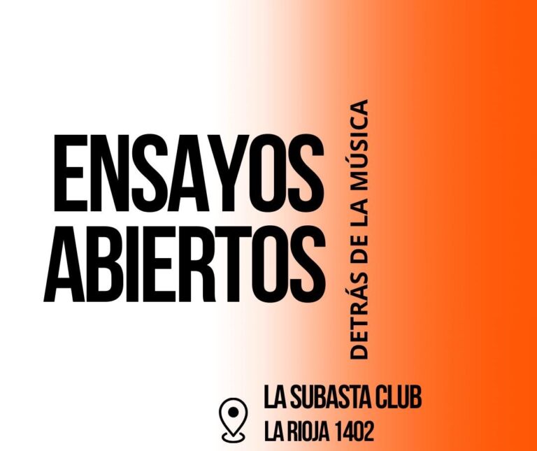 “Ensayos Abiertos”: hoy la Banda Municipal en “La Subasta”