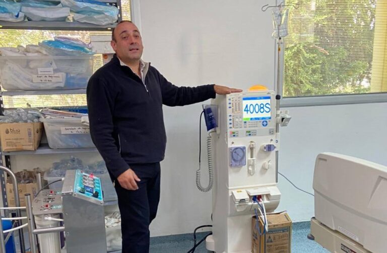 Nuevo equipo de diálisis en el Hospital «Julio de Vedia»