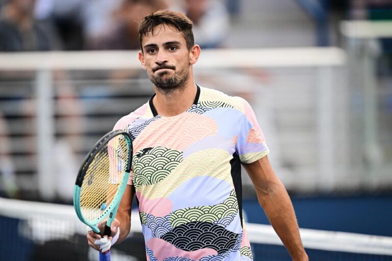 Mariano Navone no pudo avanzar en Hangzhou