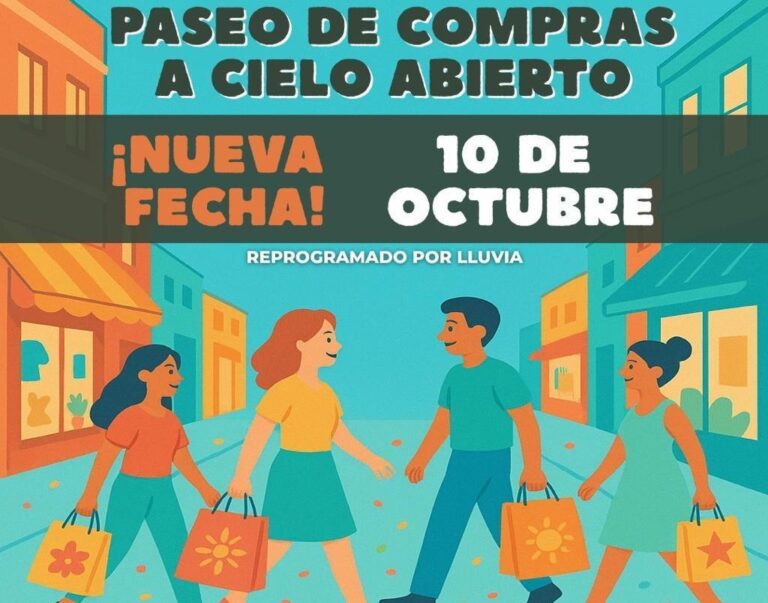 Este viernes: Paseo de Compras a Cielo Abierto
