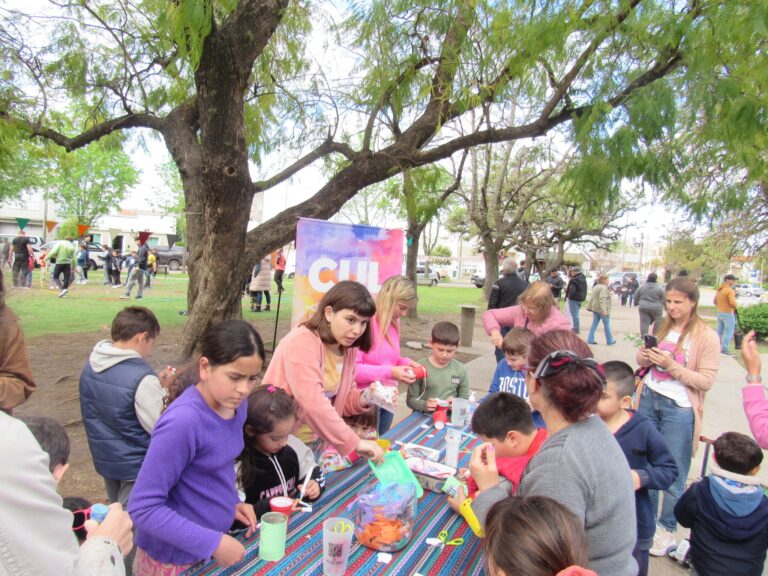 Día de la Primavera en Plaza Italia