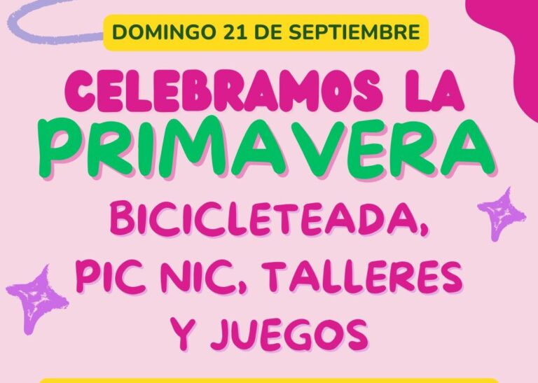 Día de la Primavera: organizan una jornada familiar