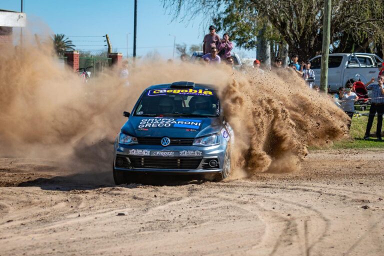 Rally: Nicolás Cantú corrió en Ameghino