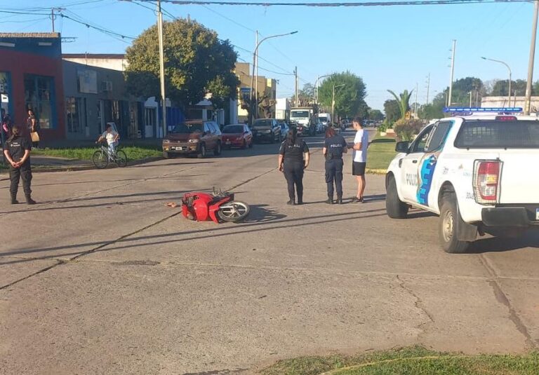 Accidentes en la Ciudad: motociclistas con lesiones