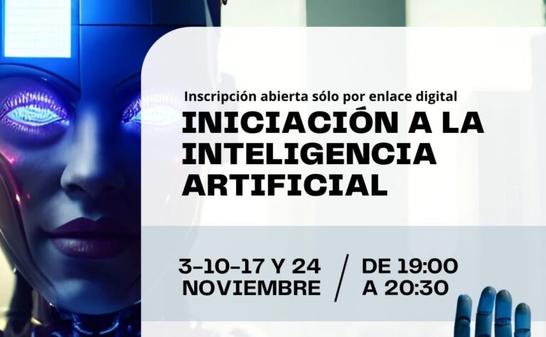 Nuevo curso “Iniciación a la Inteligencia Artificial”
