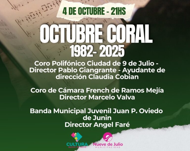 Octubre Coral invita a una nueva edición