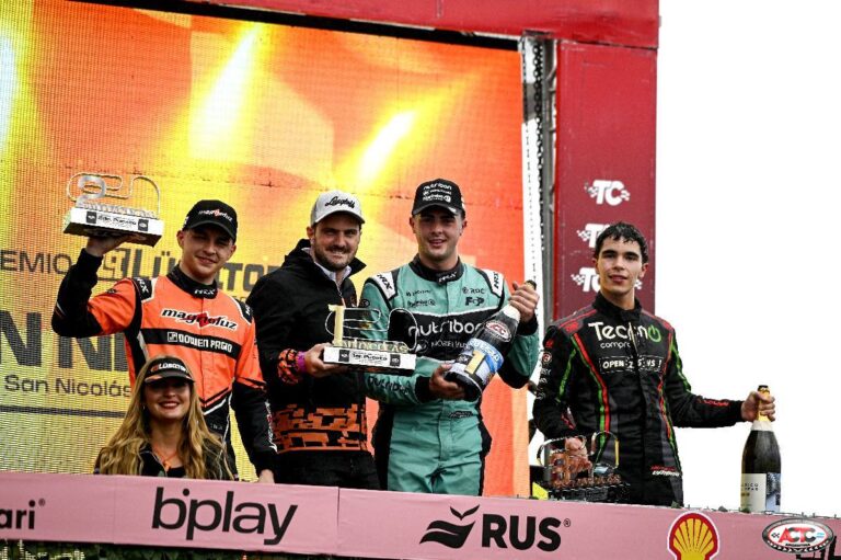 Bautista Damiani hizo podio en el TC Pista