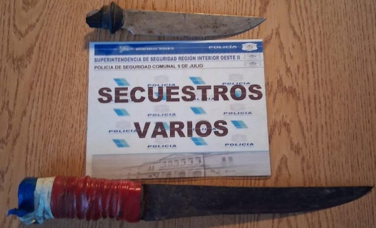 Amenazas y resistencia a la autoridad: un detenido