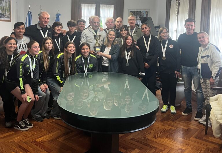 Gentile recibió a los Medallistas de los Juegos Bonaerenses