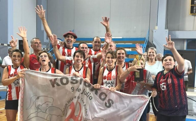 Argentino de Newcom: Atlético 9 de Julio, en el podio