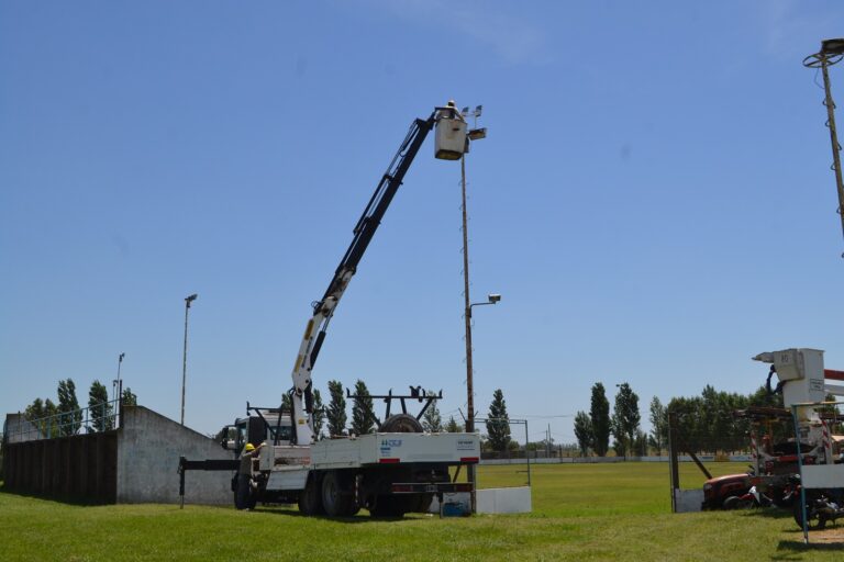Club San Martín: nueva iluminación en su Estadio