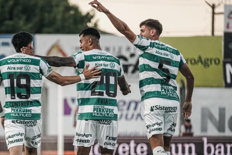 Gol de Manu García, para que Sarmiento siga en Primera