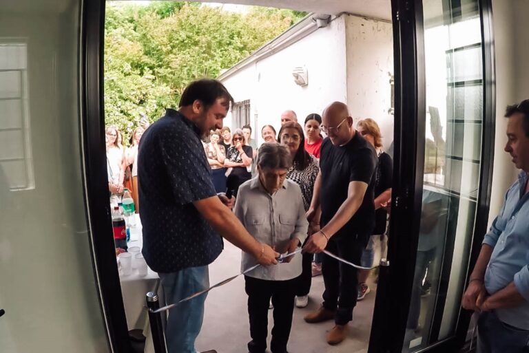 La CEyS inauguró la Estación de Telemedicina de Naón