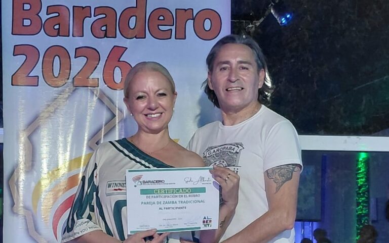 Carina Ottonello y Fabián Lucero accedieron a la Final Nacional Baradero 2026