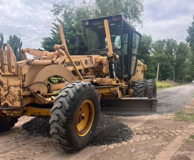 Trabajos en la ciudad: calles y canalización