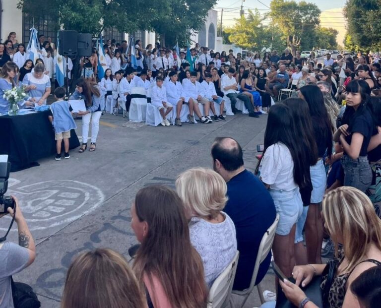 Emotivo cierre del ciclo lectivo en Barrio Diamantina