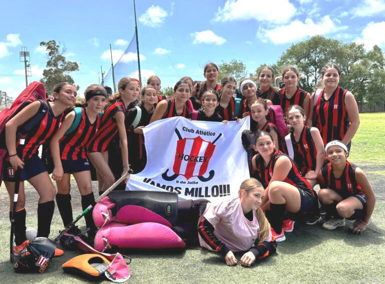 Nacional de Hockey: magnífica experiencia para el equipo de Atlético “B”