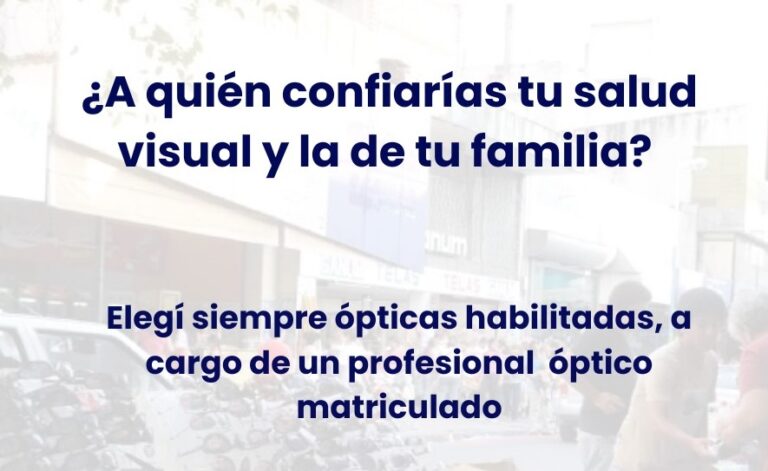 Intrusismo profesional en óptica: una amenaza que perjudica a todos