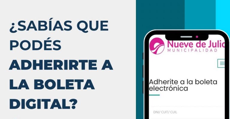 Tasas municipales: promueven la boleta digital