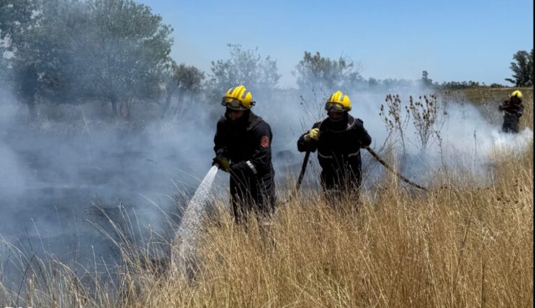 Incendios: intervenciones de Bomberos