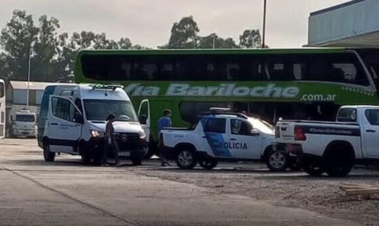 Falleció el pasajero de un ómnibus