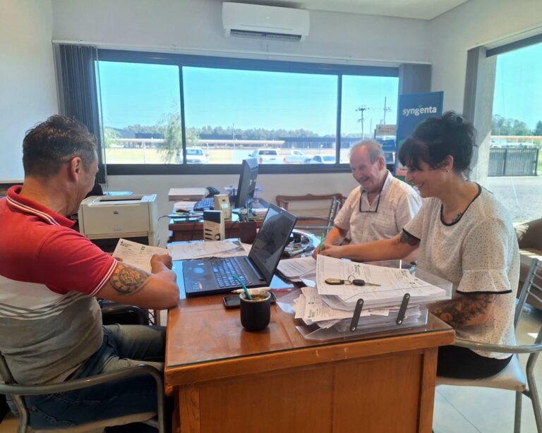 Relevamiento económico, en empresas de Ruta 5