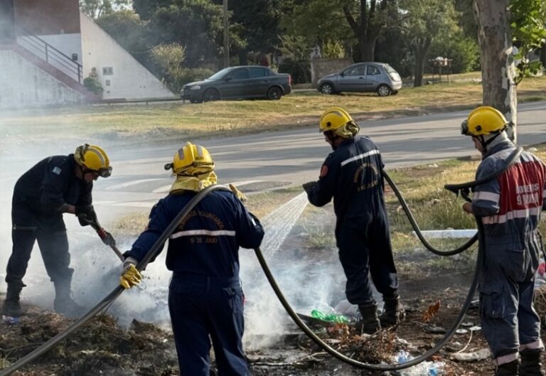 Incendios: salidas de Bomberos
