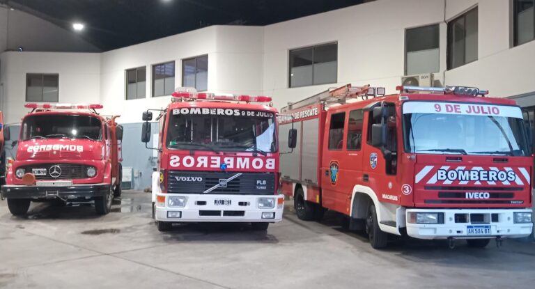 Intervención de Bomberos: explosión de una garrafa