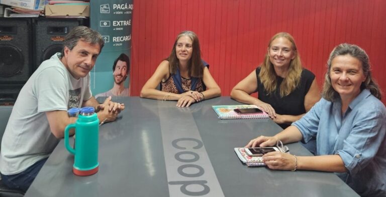 Gentile visitó la localidad de Quiroga, por obras en conjunto