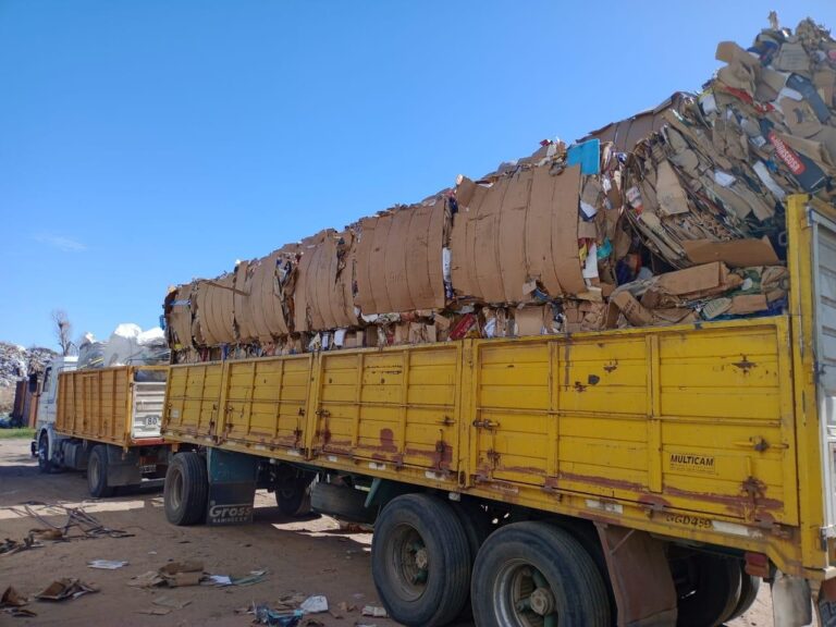 Cartón y papel: recuperación de más de 21 toneladas