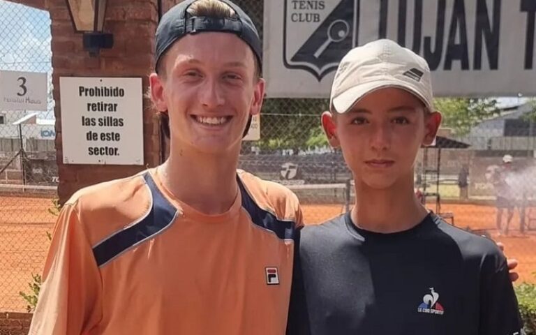 Tenis: Valentino Rossi, finalista en Luján