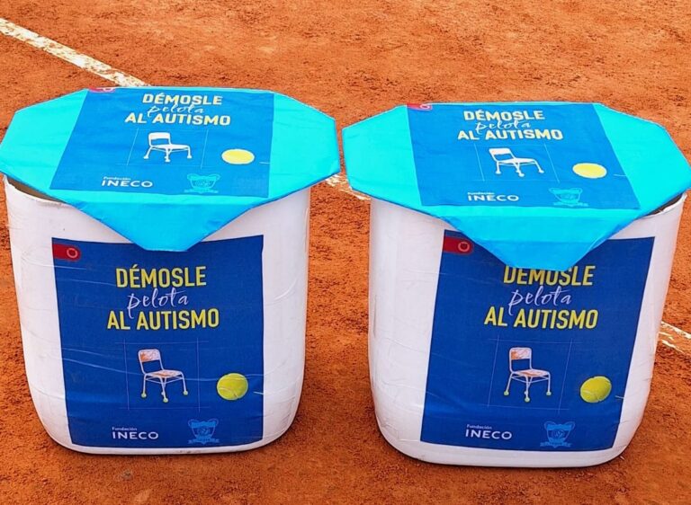 El Tenis del Club San Martín se suma a la Campaña «Démosle Pelota al Autismo»