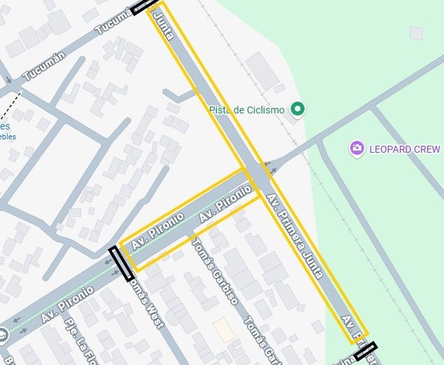 Cortes de tránsito por los festejos de Carnaval