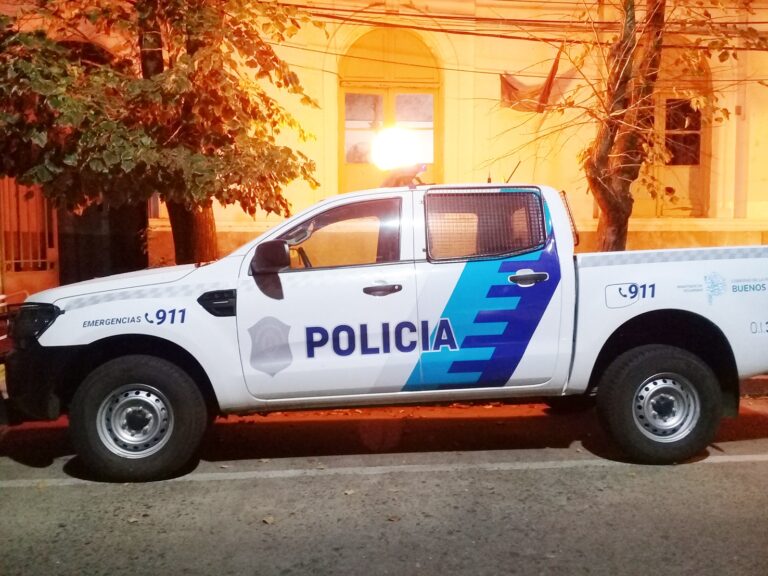 Arma de fuego: un herido con lesiones