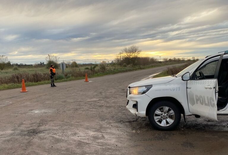 Prohibición de circulación con cargas en caminos rurales