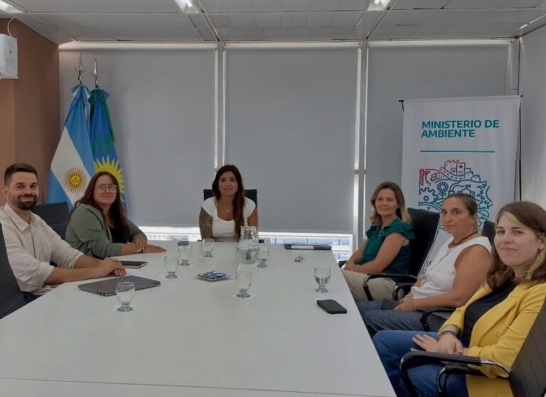 Gentile realizó gestiones por el basural y otros temas